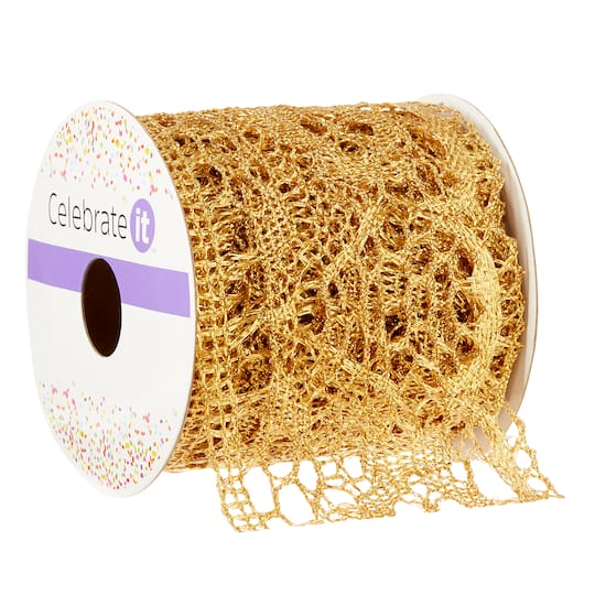 3&#x22; Lace Ribbon by Celebrate It&#xAE; Occasions&#x2122;